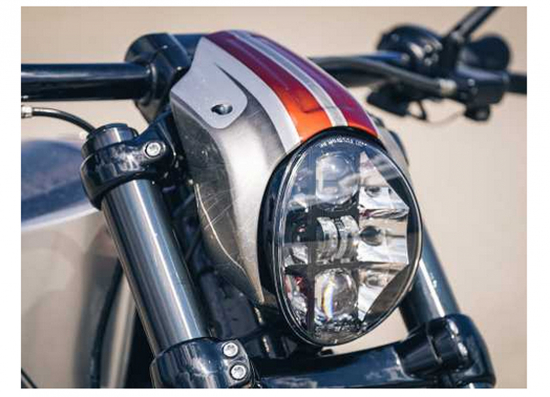 TB - Headlamp Cap / Alu roh / Harley Davidson Breakout / FXBR/S ab 18 / Tüv