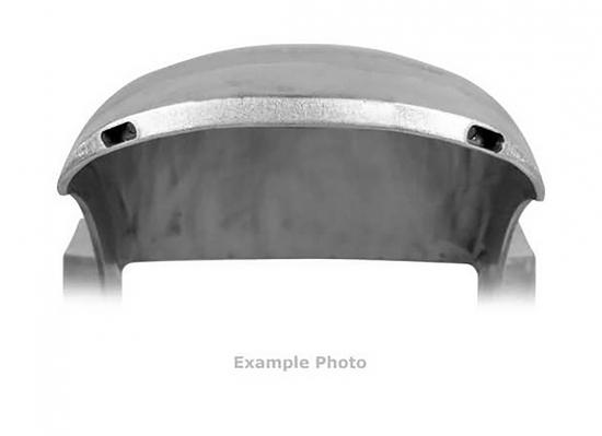 TB HECKFENDER Steel / FatBoy, Breakout & FXDR / 260 mm / 18" Rad / 3 - 1 Rücklichtblinker / ab 18 / Tüv