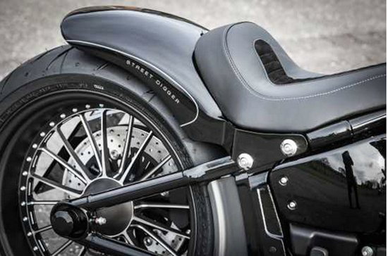 TB HECKFENDER Steel / Softail ab '18 (außer Breakout, Fat Boy & FXDR) 200mm / 18" / Tüv