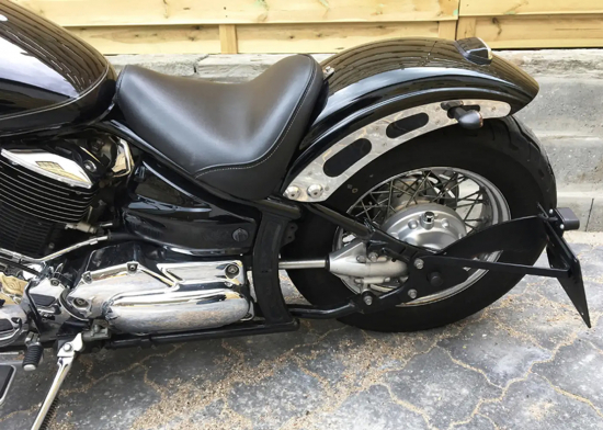 Nur bei uns: BR -  HECKFENDER - RAI 2 / 210 / GFK - kurz + rund // YAMAHA XVS 1100 + CLASSIC / 2-Pers. / TÜV