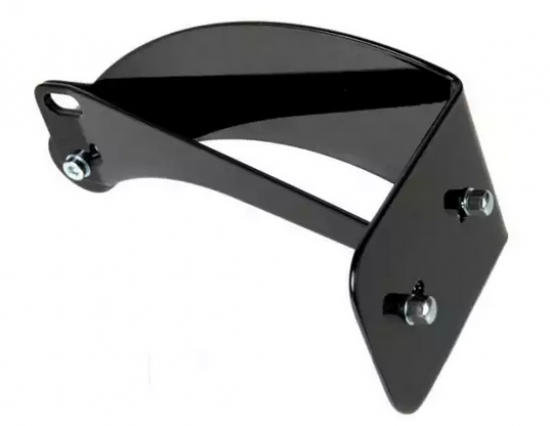 Black Sale: seitl. BR - Kennzeichenhalter - schwarz / Suzuki VL 1500 / C 1500 Intruder / Kompl. Set / TÜV