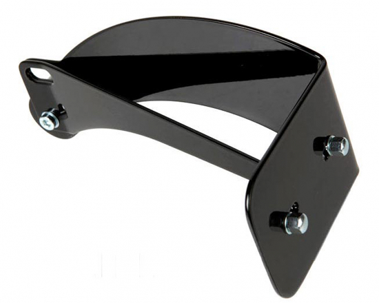 seitl. BR - Kennzeichenhalter Kompl. Set / black / Suzuki C 800 / VL 800 Intruder / TÜV