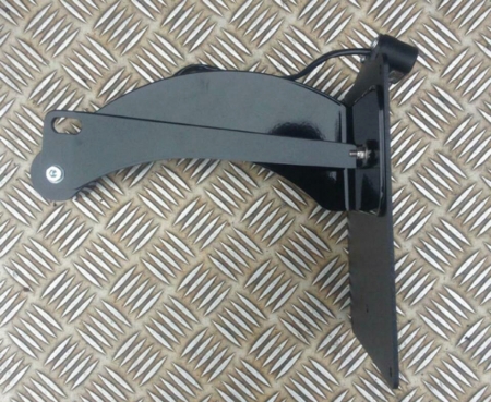 Black Sale: seitl. BR - Kennzeichenhalter / Suzuki VL / C 800 / Kompl.-Set / schwarz / Tüv