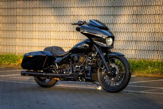 Bagger - LENKER - Flipp II / 1 Zoll / 1,25" x 32 cm / schwarz