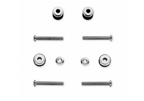 TB - Montagekit - abnehmbare Seitenplatten / Sissybar - HD Sportster ab 04