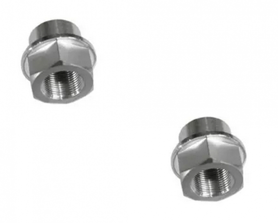 TB - Risermuttern Adapter Set / YAMAHA XV 1600 / XVS 1100 / XVS 650 / SUZUKI VS 1400 / Riser mit Kabelinnenführg
