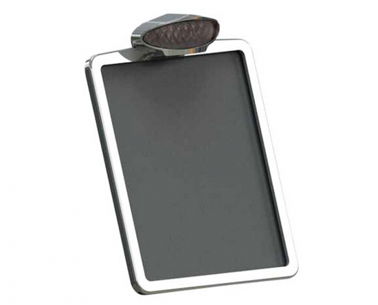 Rücklicht - für Inside Plate "Oval Mini" / schwarz matt / E-Kennzeichen