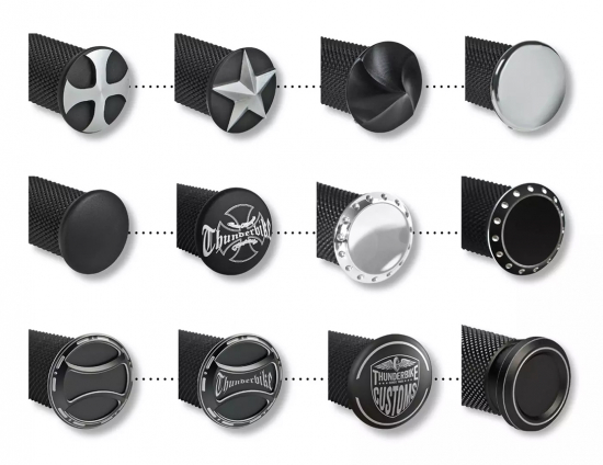 Preview: TB - Fußrastenanlage / Base Alu Black Design - keine Vorverlegung / Harley VRSC 12 - 17  / TÜV
