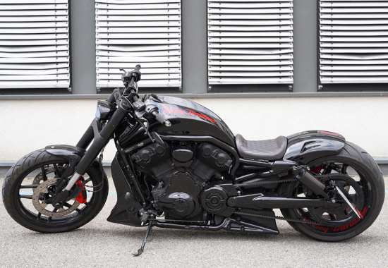 BR - Custom - Gepäckträger / HD - VSRC - Mod. / V-Rod / Custom-Bikes / 200er / 240er / 260er / 2007 - 17