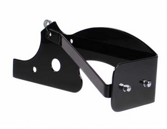 seitl. TBG-Kennzeichen-Grundhalter / black / YAMAHA XVS 650 / 1100 / TÜV