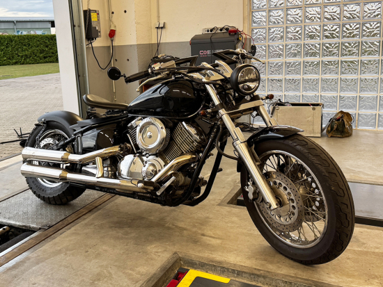 LENKER FAT - Z - FORM 32 mm 1" (1 ZOLL) 870 / 90 / 190 mm / schwarz matt - beschichtet im BR-Auftrag / Jap. + HD / TÜV