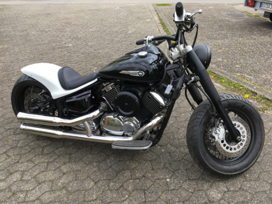 TB Heckfender / Monocok Hardrace / 210 / 240 / GFK / YAMAHA XVS 1100 + CLASSIC / TÜV