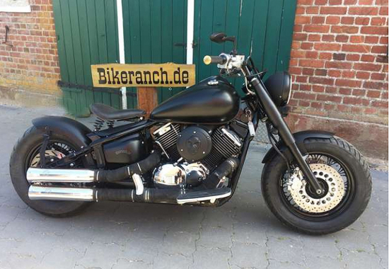 BOB 2: BR - Bobber - Heckfender / Stahlblech roh / YAMAHA XVS 1100 Custom + Classic