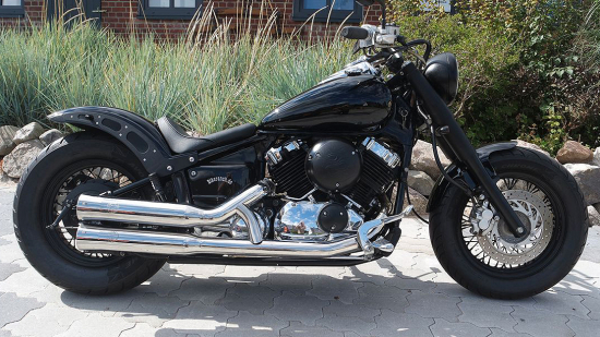 Preview: BR Frontfender univers. + Suzuki VL / C 800 + Yamaha XVS 650 / 1100 Classic  "GFK" Roadkiller "fat shorty" kurz