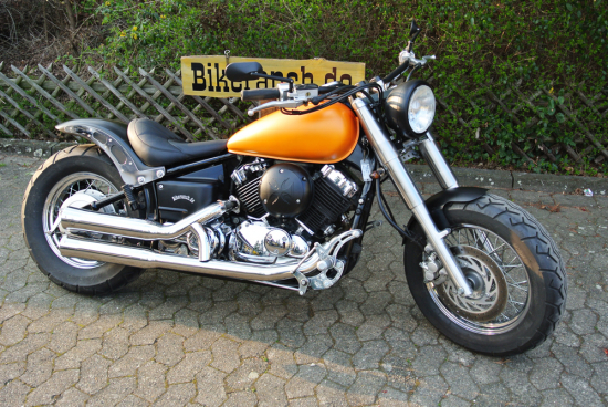 SUPER SALE:  FALCON Double Groove Komplettanlg. /  YAMAHA XVS 650 Custom + Classic / EG-BE
