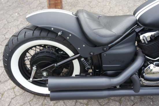 BR-Ceramic-Black - Falcon Double Groove / Komplettanlg. / Kawasaki VN 800 / ohne KAT / EG-BE