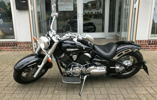Nur bei uns: BR -  HECKFENDER - RAI 2 / 210 / GFK - kurz + rund // YAMAHA XVS 1100 + CLASSIC / 2-Pers. / TÜV