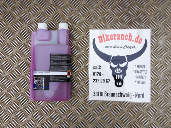 NEU: CL SPECIAL-MATT-LACK-Auto + Motorrad-Shampoo 1 Ltr Dosierflasche