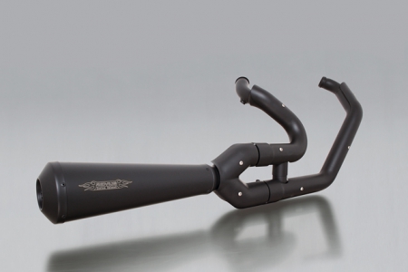 REMUS Komplettanlage / Custom 2-1 / Edelstahl schwarz / HD Sportster / ab 2014 / ABE