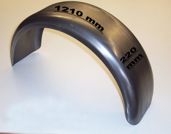 MB HECKFENDER / Schutzblech Flat / 15 - 17" / W 220 x L 1210 mm