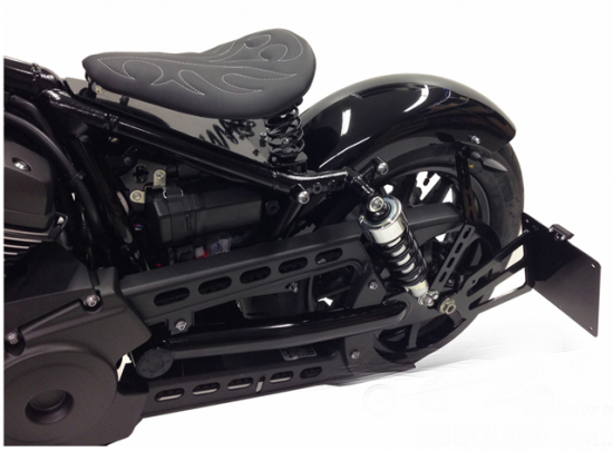 Black Sale - MB Bobber - Schwingheck - Heckfender - Set / schwarz glanz / YAMAHA XV 950 Bolt / R / Racer / Tüv
