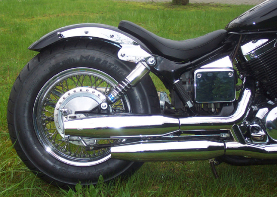 MB - Fenderstruts / Schutzblechhalter roh  / Honda VT 750 ACE C2 + Black Widow / RC44 - RC48 / Tüv