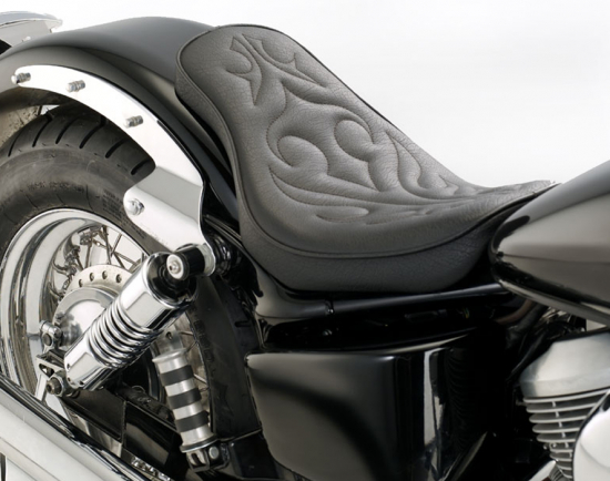 MB Einzelsitz - HECKFENDER Stahlblech / 220 mm / Honda VT 750 ACE C2 / RC 44