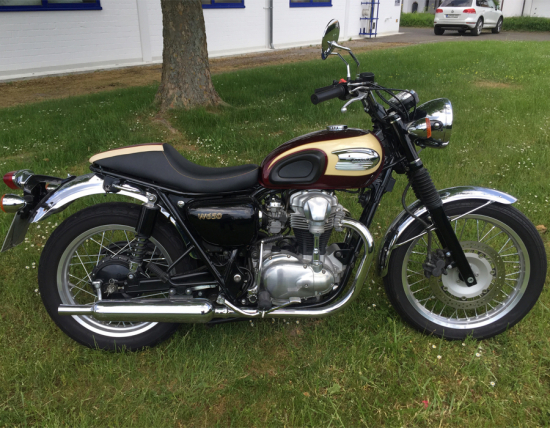 Motorrad-Sitzbank / HARD RIDER / Kawasaki W 650