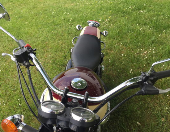 Motorrad-Sitzbank / HARD RIDER / Kawasaki W 650
