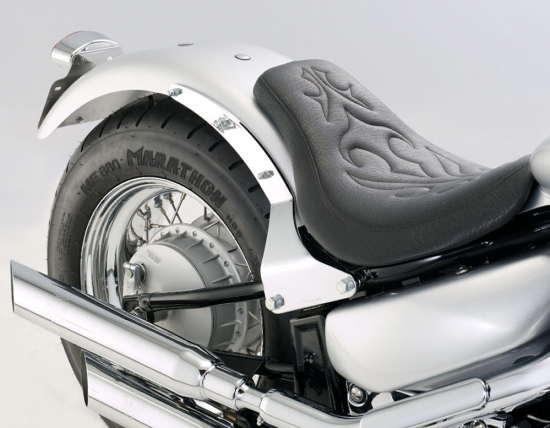 MB Einzelsitz - für HECKFENDER Stahlblech / 220mm / Suzuki VL  800 Intruder