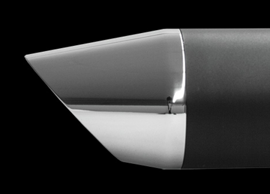 PENZL - Neo Classic-Auspuff-verstellbar. / black / 400 mm / YAMAHA XVS 1100 / bis 2003 / EG-BE
