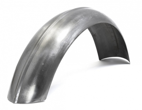 BR Stahlblech Heckfender / Bobber Round  - mit Sicke / 150 mm b / für Eigenumbau