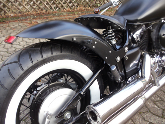 BR Fenderstruts / Schutzblechhalter / glatt / black / Yamaha XVS 1100 / jedes Baujahr