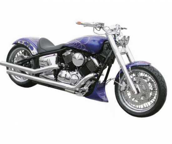TB BUGSPOILER - GFK / Yamaha XVS 650 + Classic / TÜV-Teilegutachten