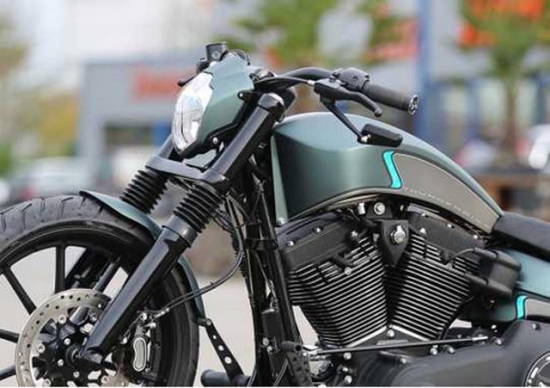 TB-SCHEINWERFER Kit Torque / HD Breakout / ab 2018 / MT 03-Optik / kompl. / E-gepr.