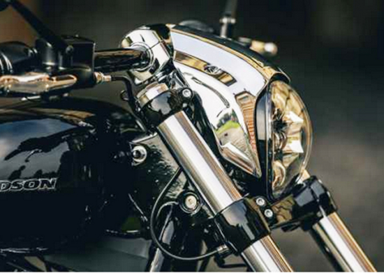 TB - Headlamp Cap - chrom / Harley Davidson Breakout / FXBR/S ab 2018 / Tüv