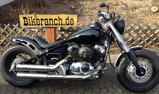 Preview: BR LUFTFILTER-ZIERPLATTE Skull / 16 cm / schwarz-matt / universal