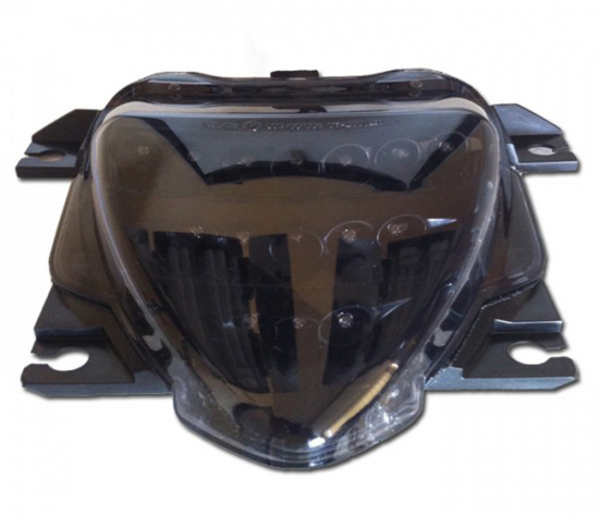 BR DARK - CUSTOM LED - RÜCKLICHT / Smoke-Black / Suzuki VZR  1800 M / E-Zeichen