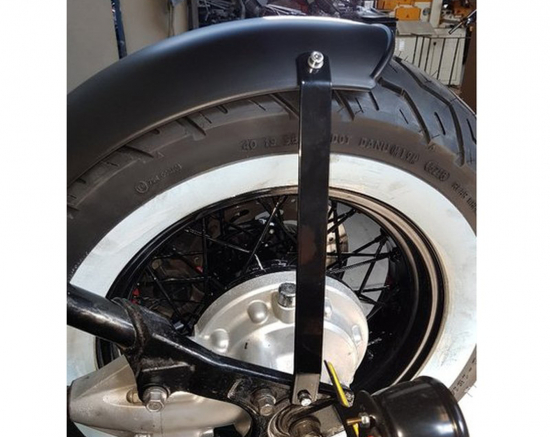 BR - Bobber - Schwing-Heckfender - Universal - Kit - 200 b / Stahlblech