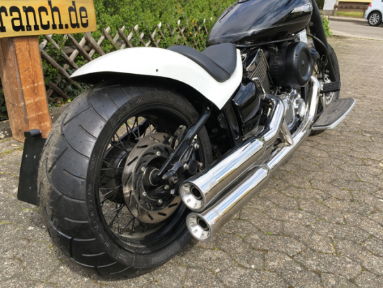MB Felgenring hinten / Black  / für Breitreifenumbau 200mm / Yamaha XVS 1100 / TÜV