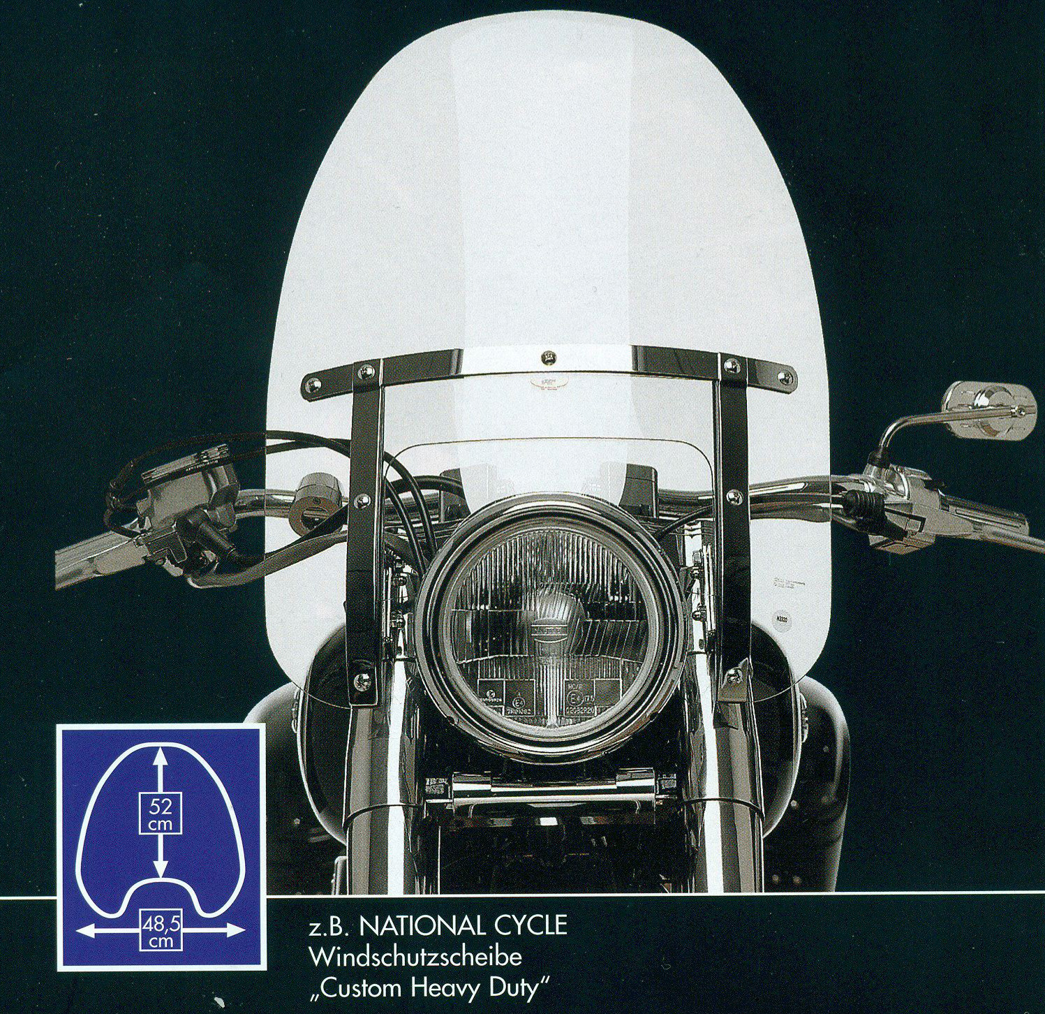 yamaha road star windshield