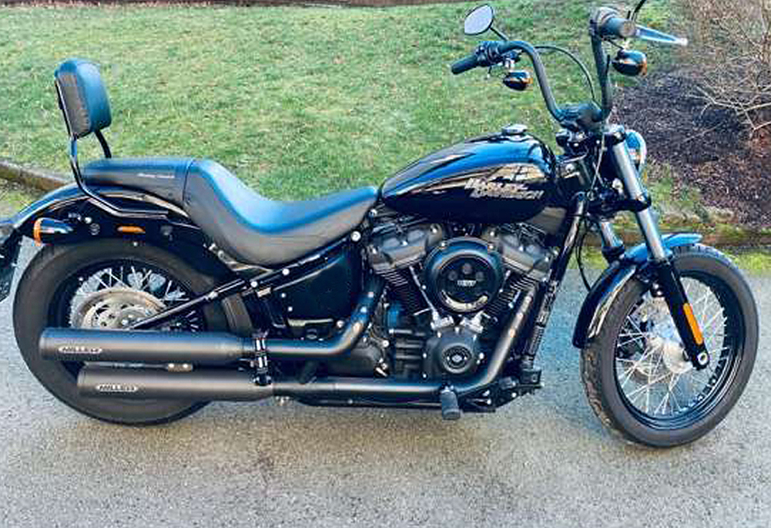 KILLERBIKESHOP.DE Black Sale MILLER 2 2 Independence black black Euro 4 Harley Street Bob SlipOn Auspuff 107 CUI EG BE