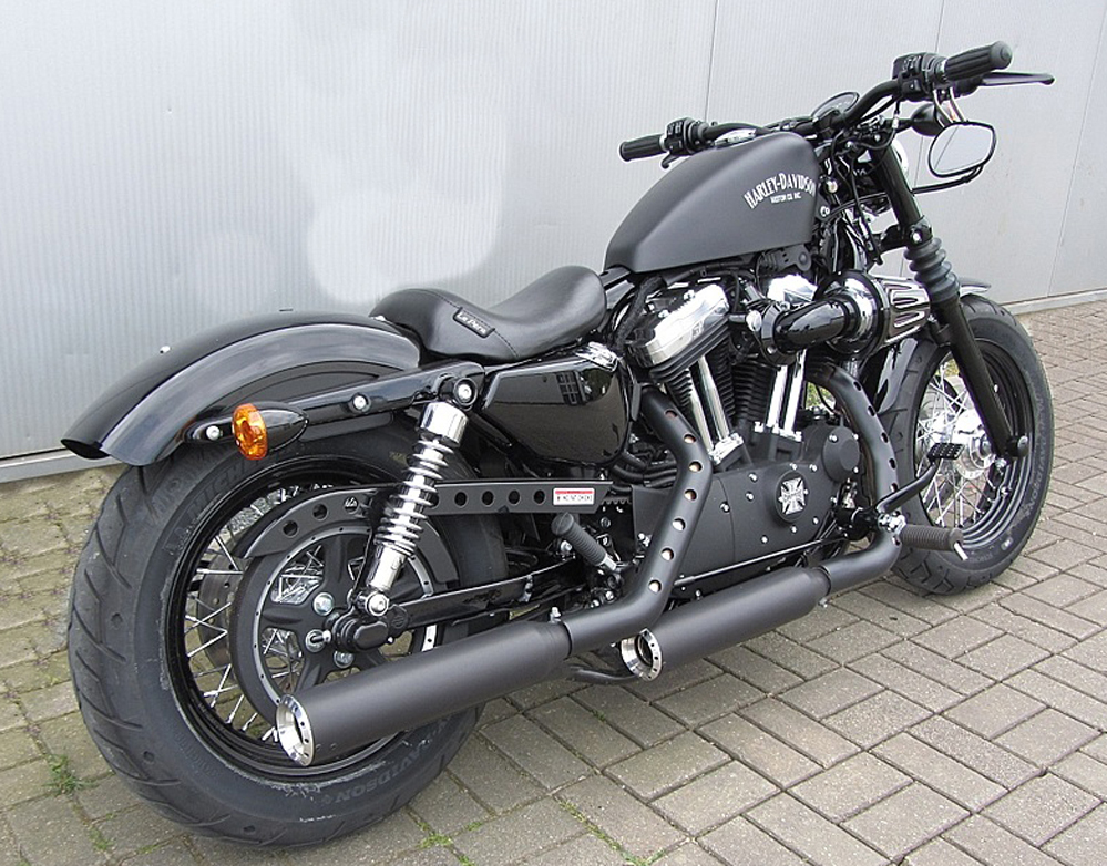 Tieferlegungskit 1" Alu für Harley Sportster 1200 Iron 18-20 Tieferlegung