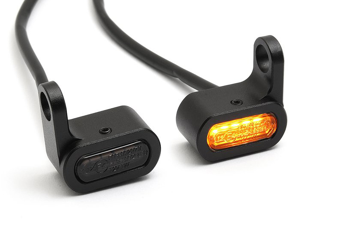  Mini LED - Blinker Stripe / Lenker - schwarz