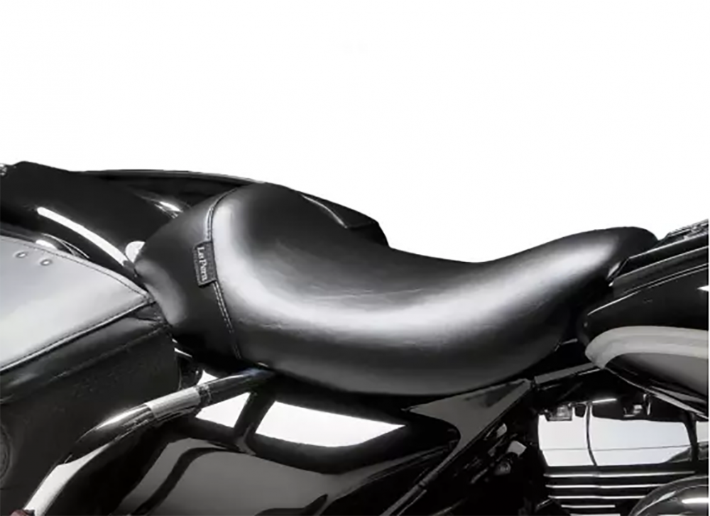 Le Pera / Bare Bones - Solo Sitz - Gel schwarz / HARLEY - Road King - 00 - 07