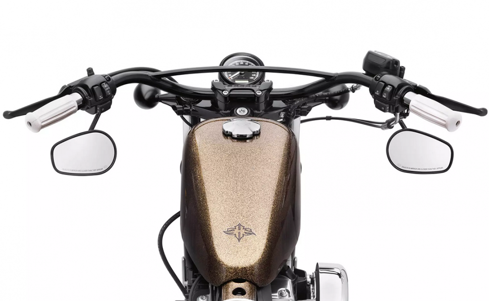 HD Lenker Hollywood 1,25" - 1" / Harley Davidson z.B. Softail Slim / black / Original HD