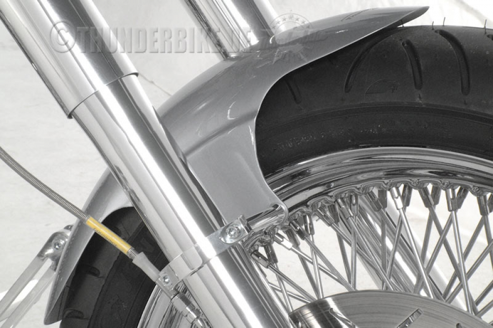 TB FRONTFENDER - 150 mm / GFK / Race / "shorty" / 130er Rad