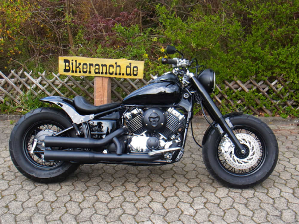 xvs 650 bobber auspuff