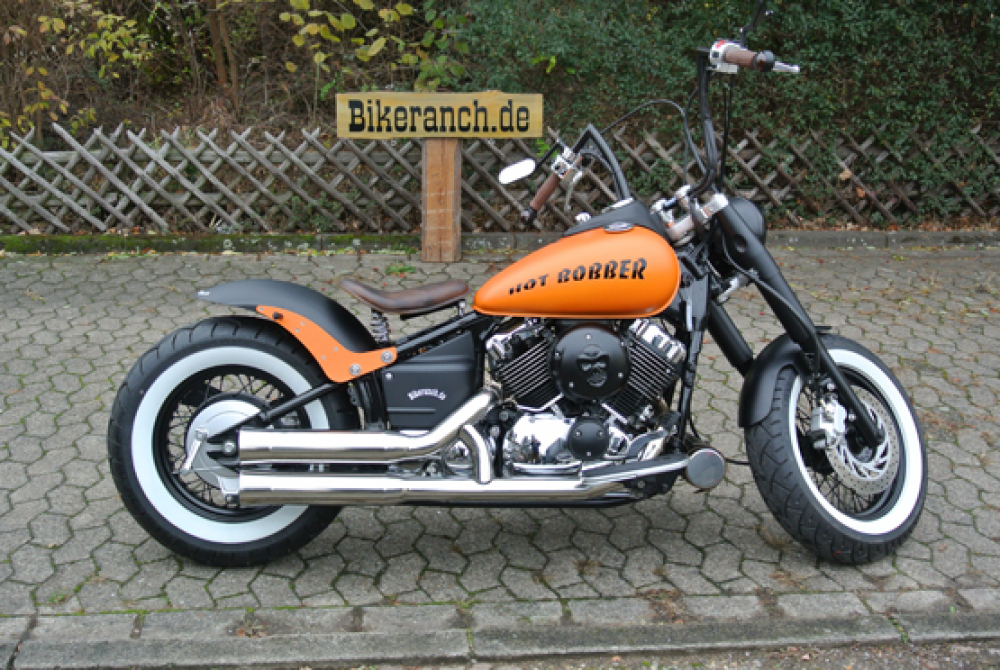 Yamaha XVS 650/1100 HOT-BOBBER OLDSTYLE ORANGE