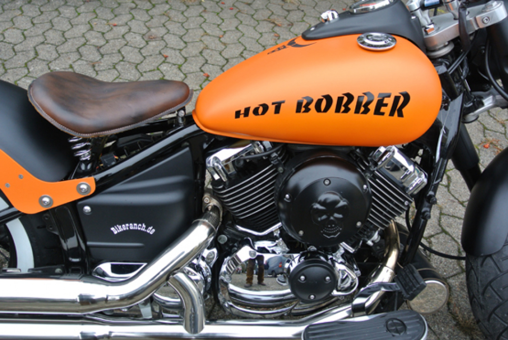 Yamaha XVS 650/1100 HOT-BOBBER OLDSTYLE ORANGE
